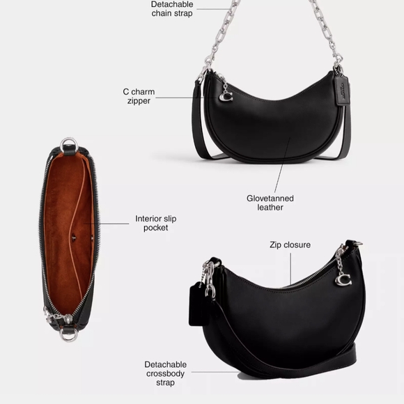 Coach Shoulder Bag - Picture 4 of 6